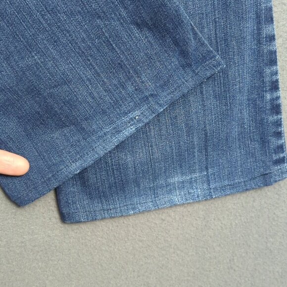 Ariat Jeans Women's 32L Blue Ruby Boot Cut Western Denim Cowgirl Rodeo Hemmed - Picture 5 of 16